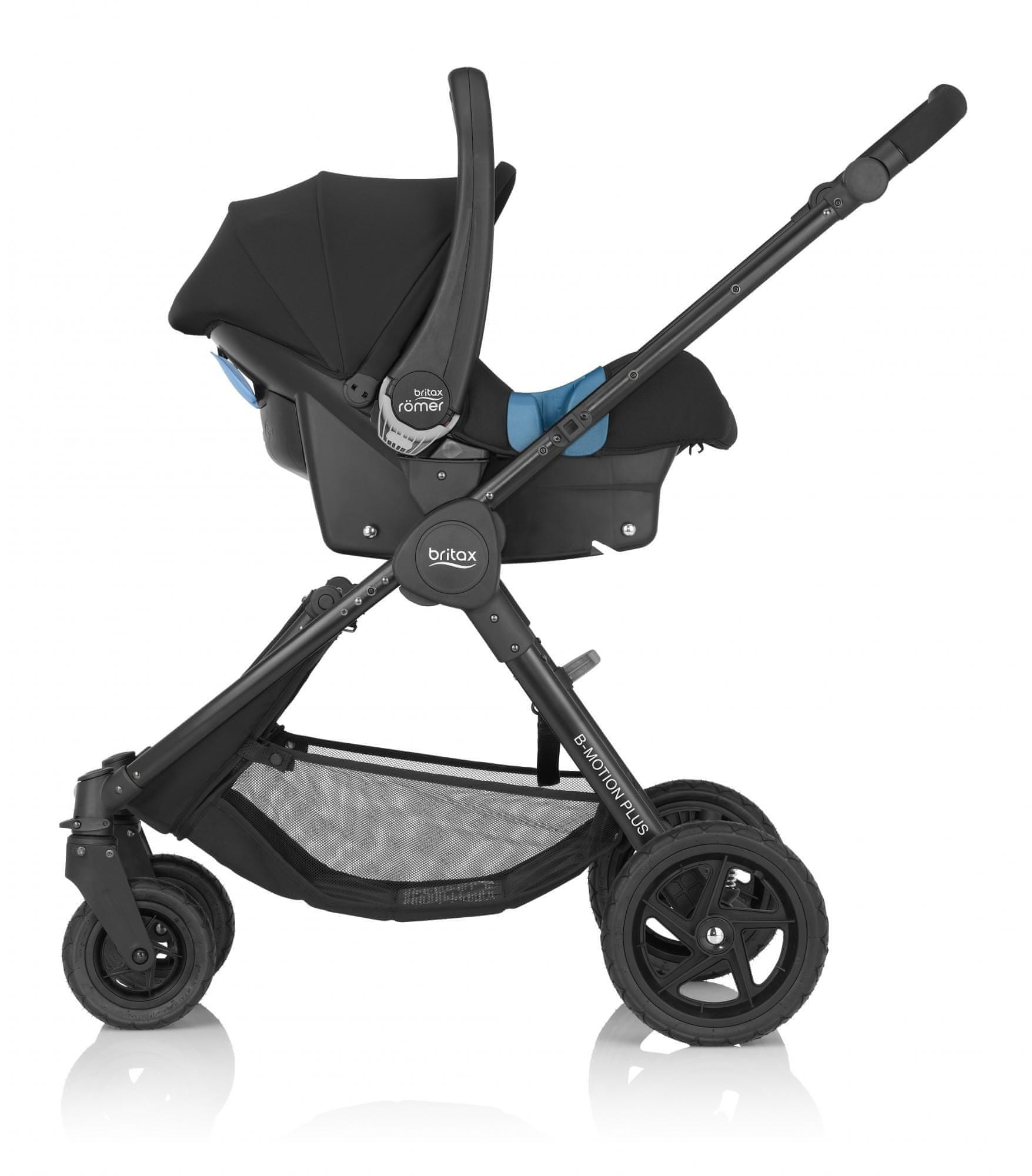 Автокресло коляска для новорожденных. Britax b-Motion 4 Plus. Britax Römer b-Motion 4 Plus. Детская коляска b-Motion 4 Plus Cosmos Black. Коляска прогулочная Britax Römer b-Motion.