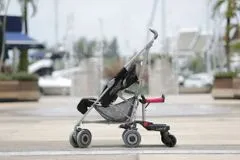 Lascal Buggy Board Maxi Testvérfellépő ülés, Piros