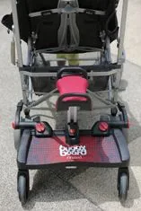 Lascal Buggy Board Maxi Testvérfellépő ülés, Piros