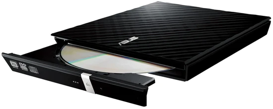 ASUS SDRW-08D2S-U Külső DVD-meghajtó, Fekete