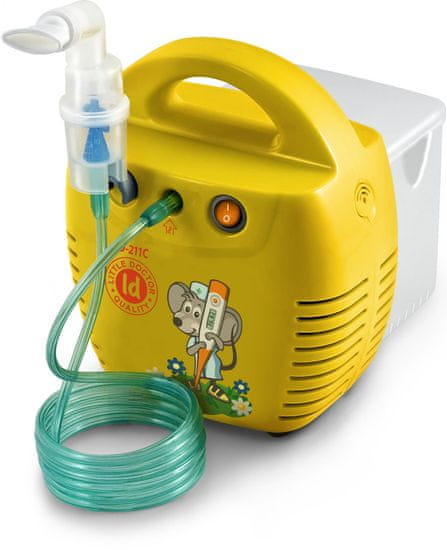 Little Doctor LD-211C Kompresszoros inhalátor, Sárga