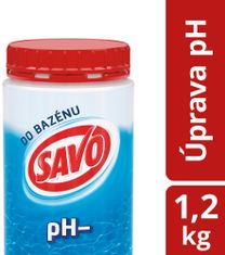 Savo Do Bazénu - Ph- snížení hodnoty ph 1,2 kg