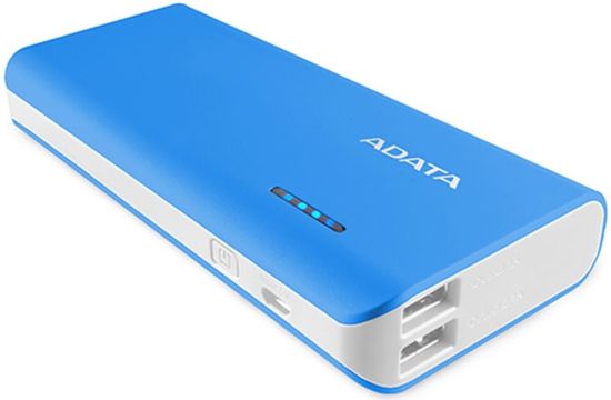 A-Data Power Bank PT100 (10000 mAh), kék/fehér