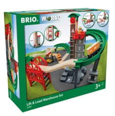 Brio World 33887 raktárkészlet emelővel