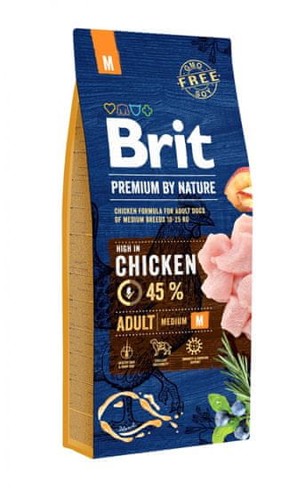 Brit Premium by Nature Adult Medium 15 kg