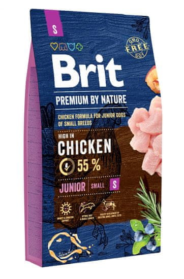 Brit Premium by Nature Junior S 8 kg