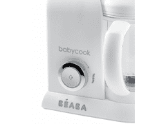 Beaba Pároló + turmixgép BABYCOOK White Silver