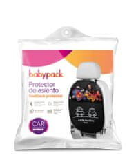 More Babypack Szervező és autósülés védő, fekete