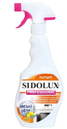 Sidolux PROFESSIONAL konyhai tisztítószer aktív habbal 500 ml