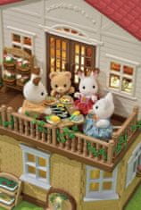 Sylvanian Families Emeletes ház piros tetővel