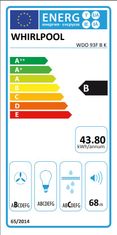 Whirlpool WDO 93F B K beépített elszívó
