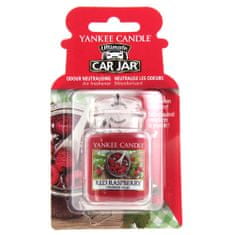 Yankee Candle Autó légfrissítő , Piros málna, 1x címke