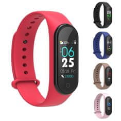 Neogo SmartBand MS4, okoskarkötő, piros