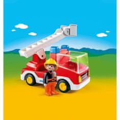 Playmobil tűzoltóautó, 1.2.3, 2 db