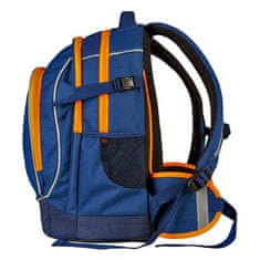 Target Cél diák hátizsák, Narancs-kék