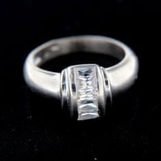 Amiatex Ezüst gyűrű 14794, 53
