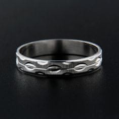 Amiatex Ezüst gyűrű 13833, 51