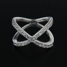 Amiatex Ezüst gyűrű 14269, 55