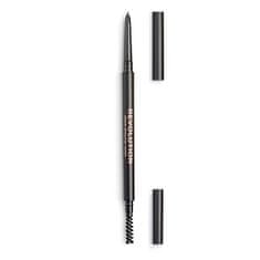 Makeup Revolution Precíz szemöldökceruza kefével (Precise Brow Pencil) 0,05 g (árnyalat Dark Brown)