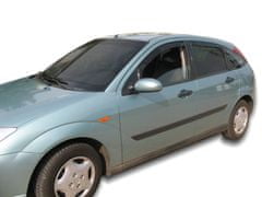 Team Heko Légterelők / Terelők / Ablakfúvók számára Ford Focus 4D 1998-2005 4db Első+Hátsó