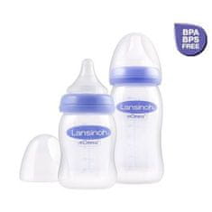 Lansinoh 160ml-es cumisüveg NaturalWave TM szívófejjel (S)