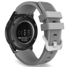 BStrap Silicone Sport szíj Samsung Gear S3, gray