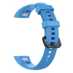 BStrap Silicone Line szíj Honor Band 4, light blue