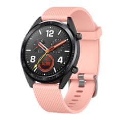 BStrap Silicone Bredon szíj Huawei Watch GT/GT2 46mm, sand pink