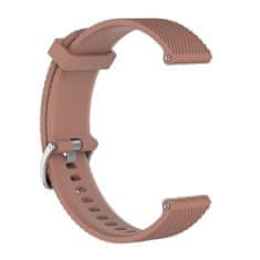 BStrap Silicone Bredon szíj Huawei Watch GT/GT2 46mm, brown