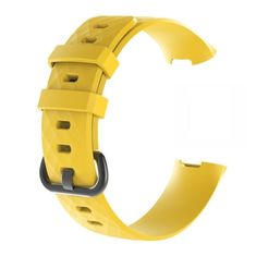 BStrap Silicone Diamond (Large) szíj Fitbit Charge 3 / 4, yellow