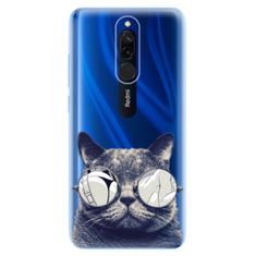 iSaprio Crazy Cat 01 szilikon tok Xiaomi Redmi 8