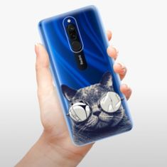 iSaprio Crazy Cat 01 szilikon tok Xiaomi Redmi 8