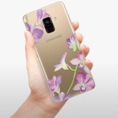 iSaprio Purple Orchid szilikon tok Samsung Galaxy A8 2018