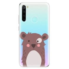 iSaprio Brown Bear szilikon tok Xiaomi Redmi Note 8