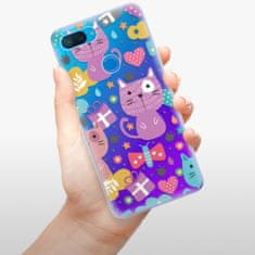 iSaprio Cat pattern 01 szilikon tok Xiaomi Mi 8 Lite