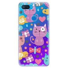 iSaprio Cat pattern 01 szilikon tok Xiaomi Mi 8 Lite