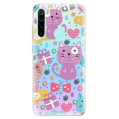 iSaprio Cat pattern 01 szilikon tok Xiaomi Redmi Note 8