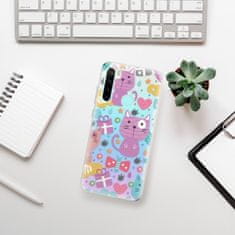 iSaprio Cat pattern 01 szilikon tok Xiaomi Redmi Note 8