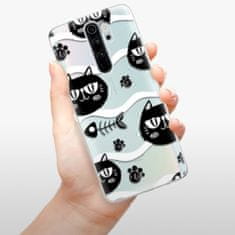 iSaprio Cat pattern 04 szilikon tok Xiaomi Redmi Note 8 Pro