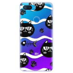 iSaprio Cat pattern 04 szilikon tok Xiaomi Mi 8 Lite