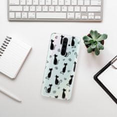 iSaprio Cat pattern 05 - black szilikon tok Xiaomi Redmi Note 8 Pro