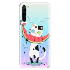 iSaprio Cat with melon szilikon tok Xiaomi Redmi Note 8