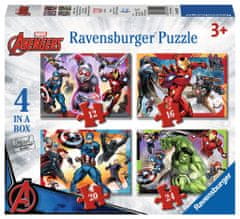 Ravensburger Puzzle Avengers: Earth's Mightiest Heroes 4in1 (12,16,20,24 darab)