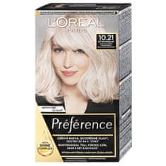 Loreal Paris Préférence hajfesték (Árnyalat 10.21 Stockholm very light pearl blonde)