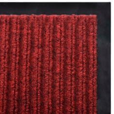 Vidaxl Piros PVC Lábtörlő 120 x 180 cm 241272