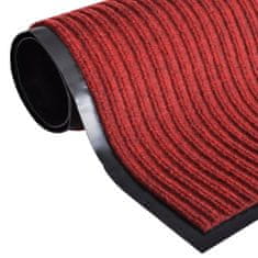 Vidaxl Piros PVC Lábtörlő 120 x 180 cm 241272