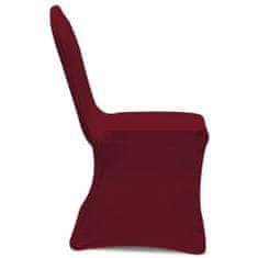 shumee 24 db burgundi vörös sztreccs székszoknya