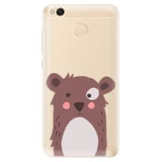 iSaprio Brown Bear szilikon tok Xiaomi Redmi 4X