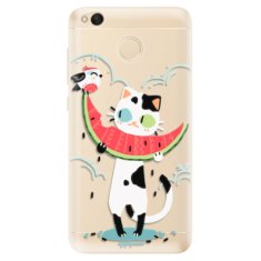 iSaprio Cat with melon szilikon tok Xiaomi Redmi 4X