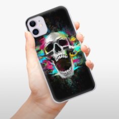 iSaprio Skull in Colors szilikon tok Apple iPhone 11